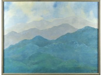 John St. John Oil On Canvas, Landscape (CTF1010