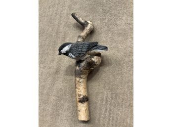 Bob Gilly Gilman Chickadee Bird Carving (CTF20)