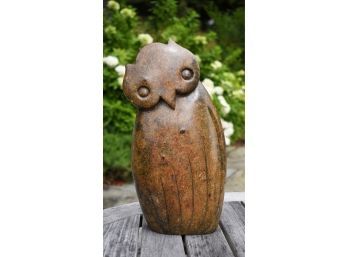 Z.N. Jobo Carved Stone Owl (CTF10)