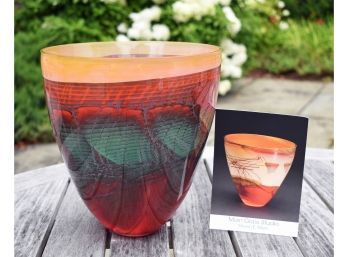 Steven Main Art Glass Vase (CTF10)