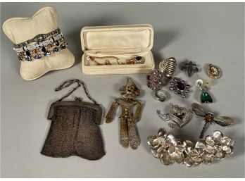 Group Of Jewelry Including Sterling (CTF10)
