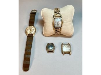 Vintage Wrist Watches And Watch Faces (CTF10)
