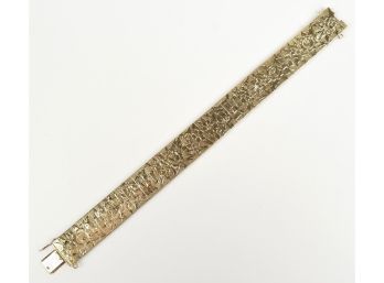 Antique 14k Gold Engraved Bracelet (CTF10)