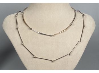 Ed Levin Sterling Necklace And Other (CTF10)