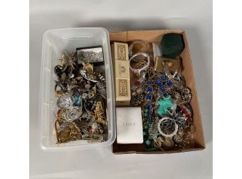 Large Group Of Costume Jewelry (CTF10)