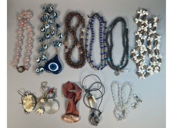 Mixed Beaded Necklace Lot (CTF10)
