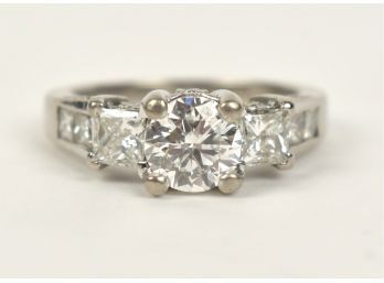 2.5 Carat TW Diamond Engagement Ring With Cert (CTF10)