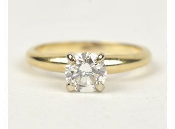 Nice Diamond Solitaire Ring (CTF10)