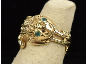 14k Gold Frog Ring (CTF10)