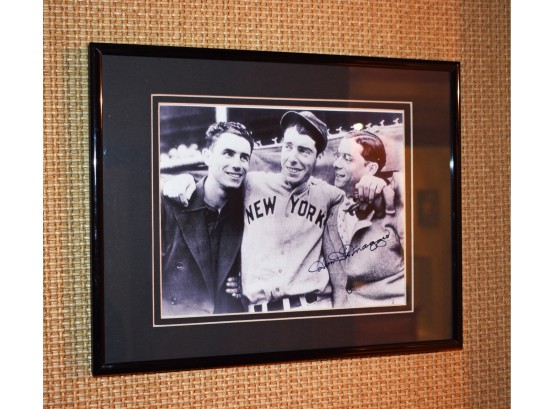 Autographed DiMaggio Bros. Photograph (CTF10)