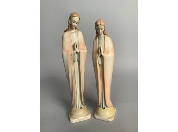 Two German Porcelain Figures By Hummel (CTF10)
