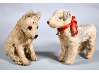 Stieff And Other Mohair Glass Eyed Dogs, Ca. 1930 (CTF10)