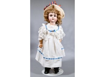 Antique Adolf Wislizenus Special Germany Bisque Head Doll (CTF10)