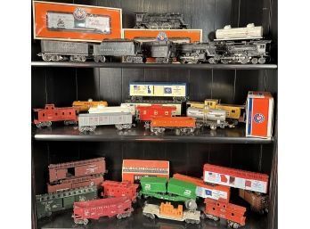 Lionel O Gauge Toy Train Lot, 33pcs  (CTF20)