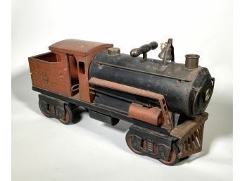Antique Keystone Mfg. Ride On Train Pressed Steel Toy (CTF20)