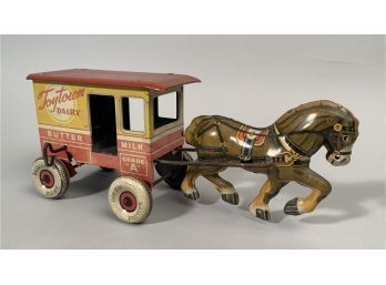 Marx Horse Drawn Dairy Wagon (CTF10)