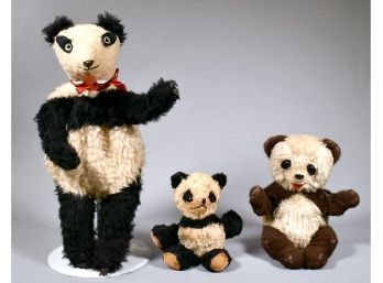 Three Antique Panda Bears (CTF20)