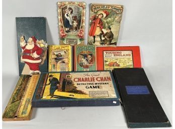 Vintage Childrens Games And Books (CTF10)