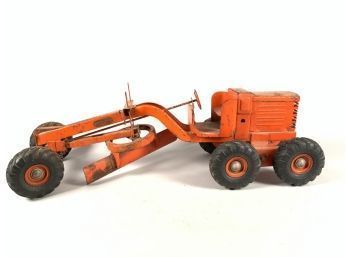Vintage Charles Doepke Model Toys Steel Grader Toy (CTF10)