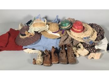 Doll Clothes, Hats, And Boots (CTF10)