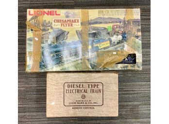 Marlines And Lionel Electrical Train Sets (CTF20)