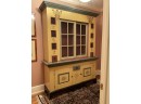 Well Made Country Painted Hutch By Woodland Furniture Idaho (CTF100)