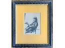Dry Point Etching 2/50, Old Man Reading (cTF20)