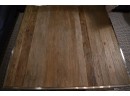 Large Reclaimed Wood & Chrome Coffee Table (CTF60)