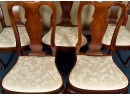 Six Vintage Q.A. Style Dining Chairs(CTF50)