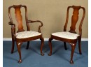 Six Vintage Q.A. Style Dining Chairs(CTF50)