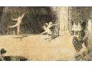 Troy Kinney Etching, The Rehearsal (CTF10)