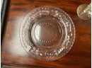 Vintage Etched Glass Stemware And Compotes  (CTF40)
