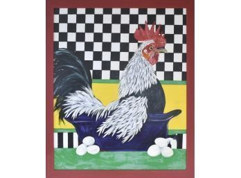 Large Ray Souza Oil, Rooster (CTF30)