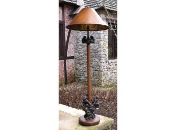 Theodore Alexander Bronze Floor Lamp (CTF30)