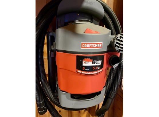 Craftsman Clean N Carry Wet/dry Shop Vac - On Site Pick Up Only
