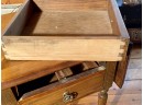Antique Maple Two Drawer Drop Leaf Stand (CTF20)