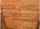 Antique Oak Five Drawer Chest (CTF30)