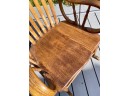 Antique Oak Rocking Chair (CTF20)