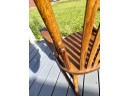 Antique Oak Rocking Chair (CTF20)
