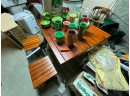 Portable Picnic Table , Lobster Pots , Bowls And Cups - On Site Pick Up Only