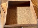 Antique Maple Two Drawer Drop Leaf Stand (CTF20)