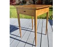 Bench Made Tiger Maple One Drawer Stand (CTF20)