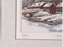 K Cantin Limited Edition Etching, Snowy Woods (CTF10)