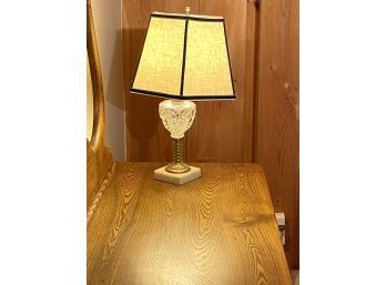 Antique Glass Table Lamp (CTF10)