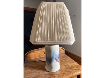 Edge Comb Pottery Lamp (CTF10)