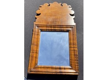 Queen Anne StyleTiger Maple Courting Mirror (CTF10)