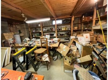 Large Basement Work Shop Lot - On Site Pick Up Only