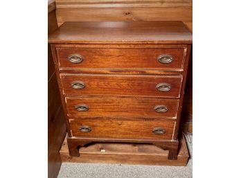Antique Mahogany Four Drawer Chest (CTF40)