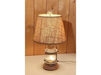 Antique Copper Lantern Lamp (CTF20)
