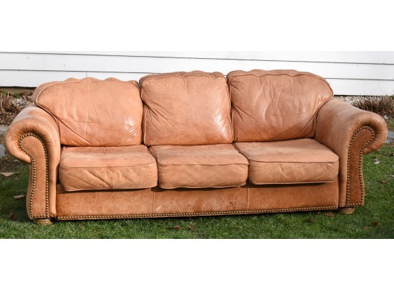 Vintage Leather Center, Leather Sofa (CTF50)